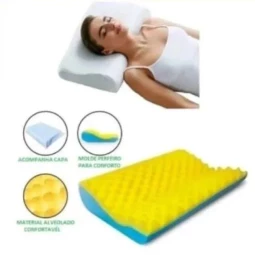 Foto TRAVESSEIRO ORTOPEDICO CERVICAL