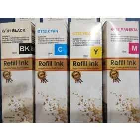 Foto REFIL DE TINTA COMPATÍVEL GT51/52 - Para HP