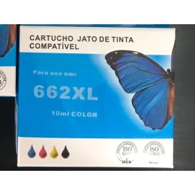 Foto Cartucho Compatível HP 662XL - Colorido