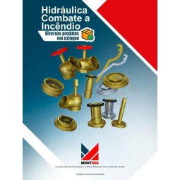 Foto registros e mangueiras para combate a incendio