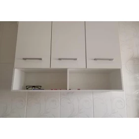 Foto Mini armarinho de cozinha aéreo multiuso