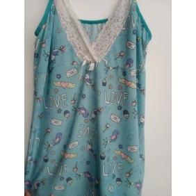 Foto Conjunto de pijama muito confortável blusinha de alci