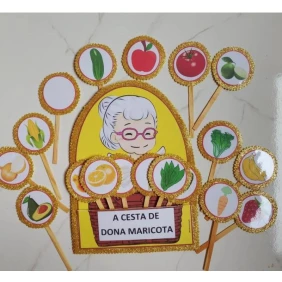 Foto História na luva. A cesta de Dona Maricota 