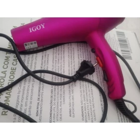 Foto Secador de cabelo bivolt de luxo profissional