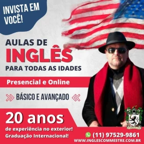 Foto Aulas particulare de inglês 