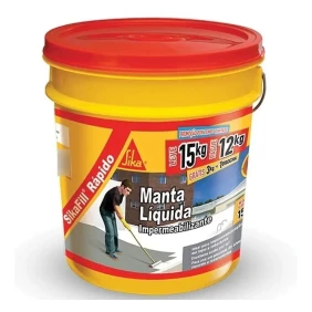 Foto Impermeabilizante Sika Fill Rápido 15kg Concreto - Leia