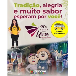 Excursão para a Festa da Uva em Jundiaí 