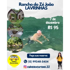 Excursão para o Rancho do Zé João em Lavrinhas 