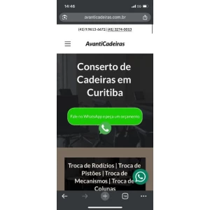 Conserto de Cadeiras de escritório Curitiba 