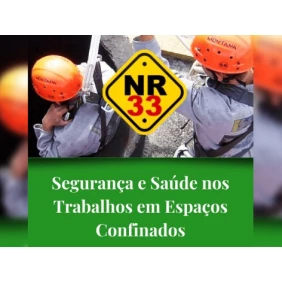 Foto Treinamento NR-33 - Segurança e Saúde nos Trabalhos em Espaços Confinados