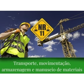 Foto Treinamento NR-11 – Transporte, Movimentação, armazenagem e manuseio de materiais (Empilhadeira / Ponte Rolante).