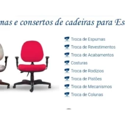 Foto Conserto de Cadeiras de escritório Curitiba 