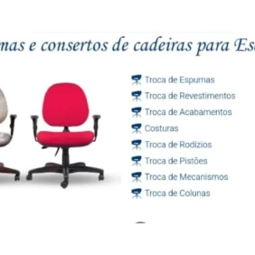 Foto Conserto de Cadeiras de escritório Curitiba 