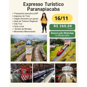 Foto Excursão  passeio de trem