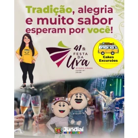 Foto Excursão para a Festa da Uva em Jundiaí 