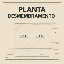 Foto DESMEMBRAMENTO DE TERRENO