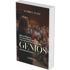 Foto Livro Gênios da Comunicação:  Negociar com presença e influenciar com propósito.