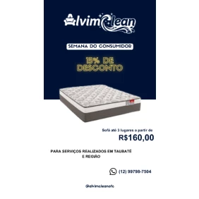 Foto Limpeza e Higienização de Colchão