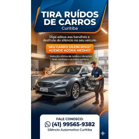 Foto Tira Ruidos Curitiba  Seu carro Silencioso