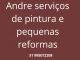 André Serviços de Pinturas e Pequenas Reformas