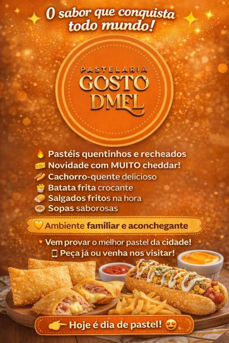 Foto 7:  — Pastelaria E Pizzaria Gosto D' Mel 