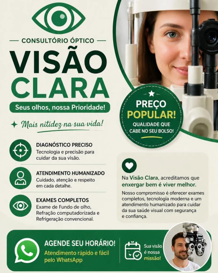 Foto 1:  — Consultório Óptico Visão Clara