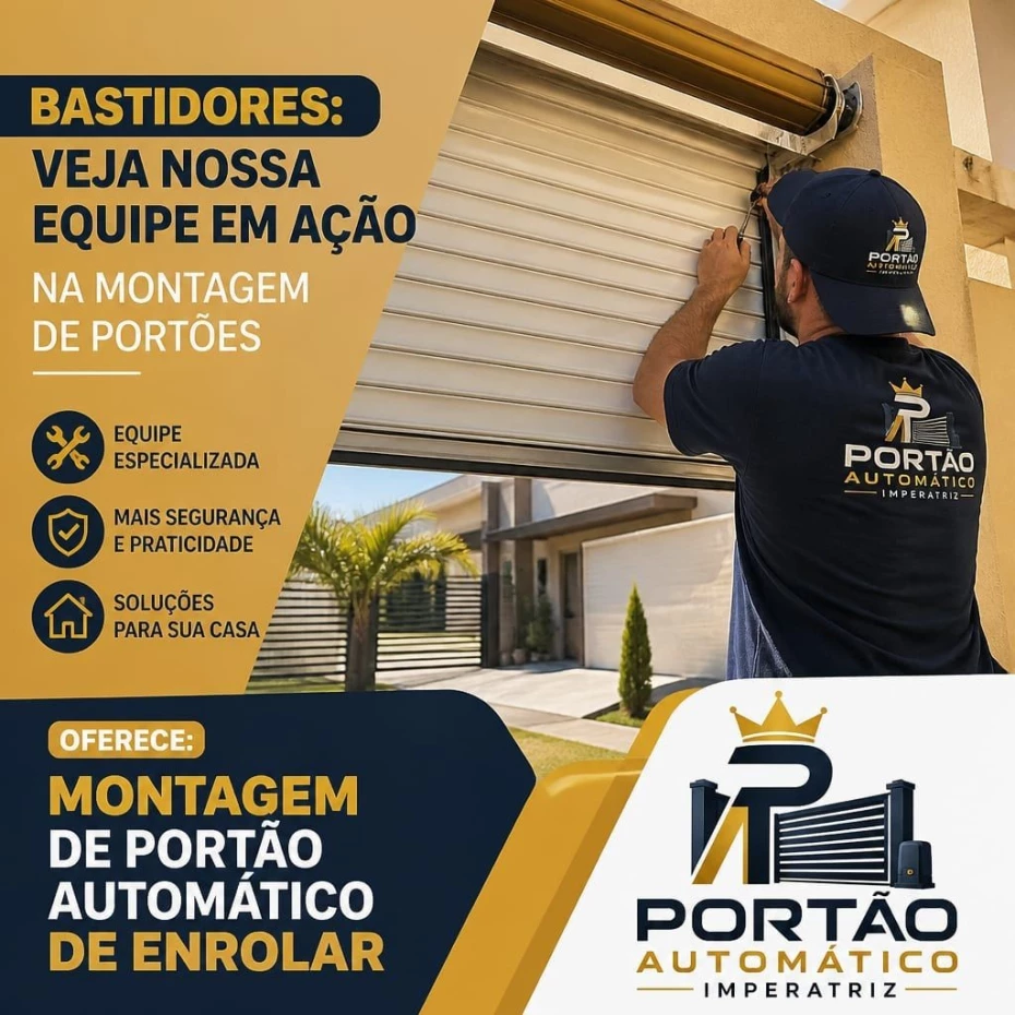 Foto 2:  — Portão Automático Imperatriz 
