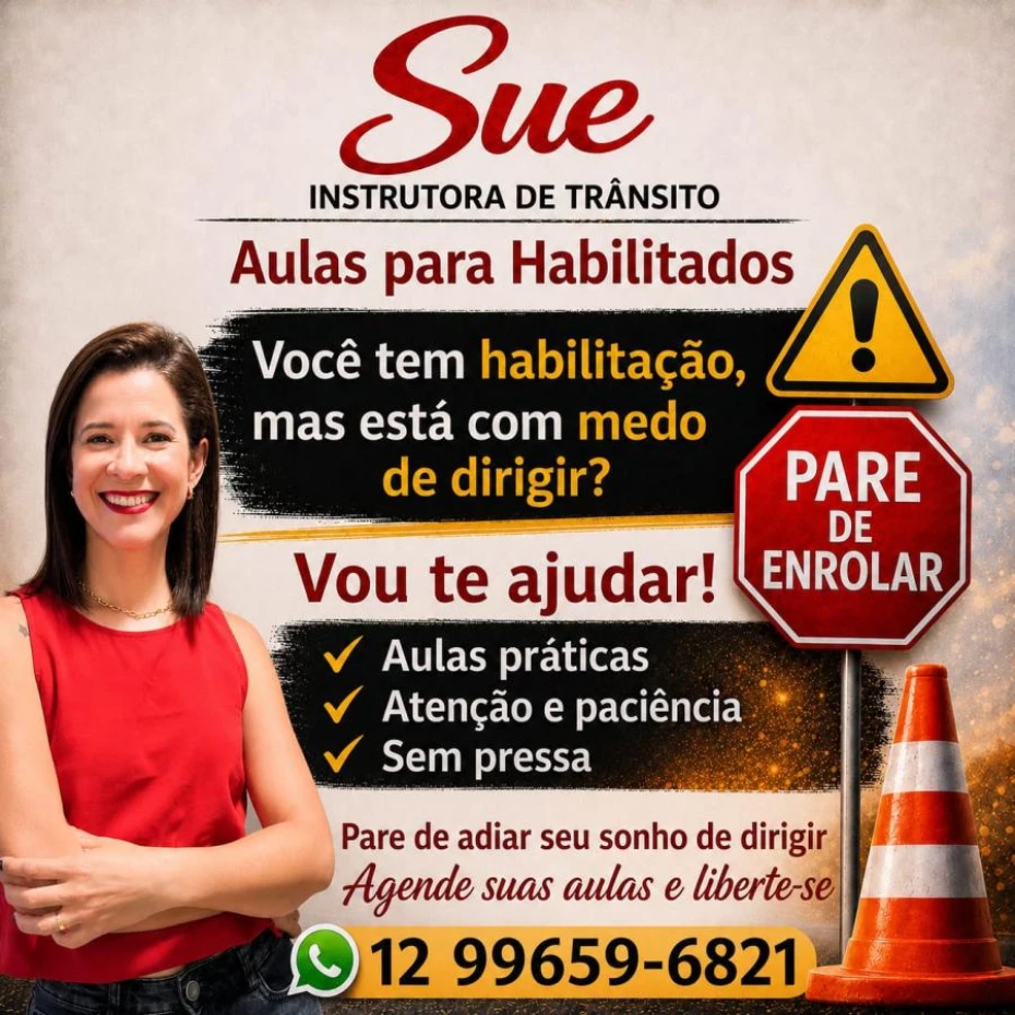 Foto 4:  — Sue Instrutora de Trânsito