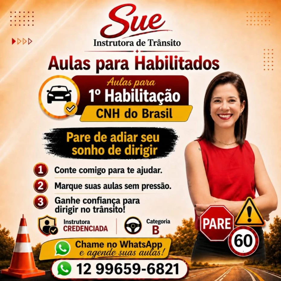 Foto 3:  — Sue Instrutora de Trânsito