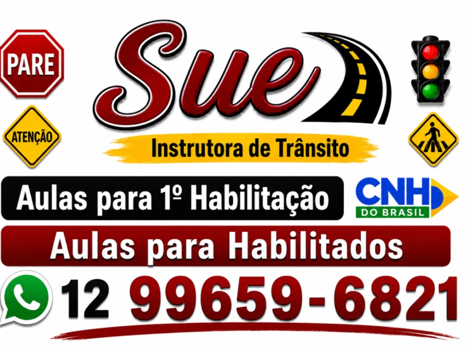 Foto 1:  — Sue Instrutora de Trânsito