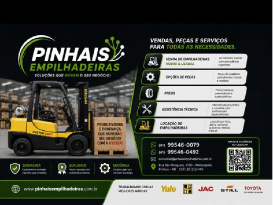 Foto 6:  — Pinhais Empilhadeiras 
