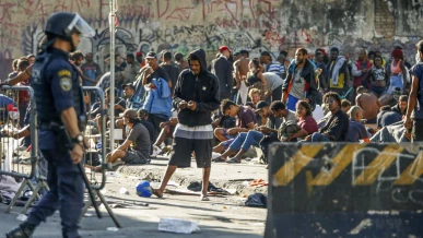 Foto: Violência e ação policial levam fluxo da Cracolândia para novas áreas