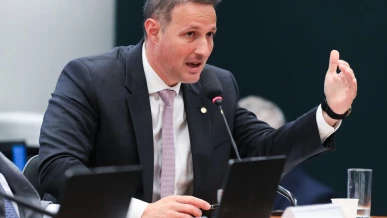 Foto: Motta anuncia Derrite como relator do projeto antifacção