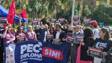 Foto: Entidades condenam, em audiência no Senado, cerceamento a jornalistas