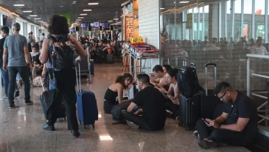 Foto: Passageiros de Congonhas relatam cansaço e falta de suporte de aéreas