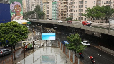 Foto: Estado de SP deve ter chuva e ventos intensos até a próxima terça