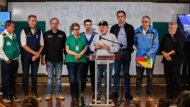 Foto: Financiamentos a desabrigados em Minas seguirão modelo do RS, diz Lula