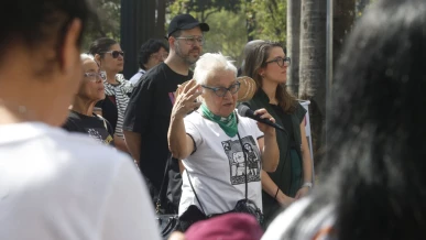Foto: Mulheres estão perdendo o direito de ir e vir, diz Amelinha Teles