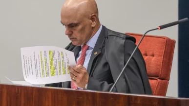 Foto: Moraes cobra ação do governo brasileiro para extradição de Zambelli