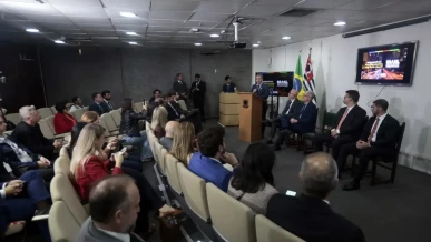 Foto: Ministério da Justiça inaugura escritório antifacção em SP