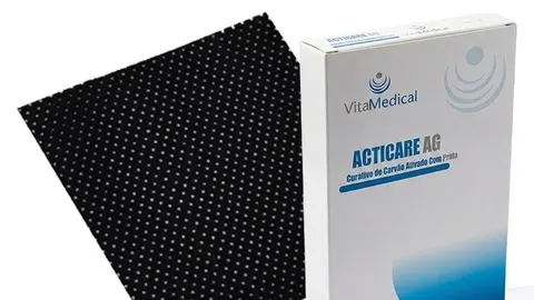 Curativo Carvão Ativado com Prata 