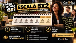 Fim da escala 6x1: nova jornada 5x2 começa em dezembro de 2026. Sua empresa está preparada?