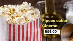 Pipoca Salgada Sabor Cinema