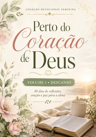 Ebook - Perto do Coração de Deus Volume 1 - Devocional Feminino