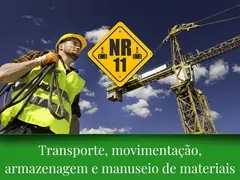 Treinamento NR-11 – Transporte, Movimentação, armazenagem e manuseio de materiais (Empilhadeira / Ponte Rolante).