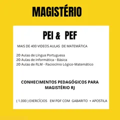 MAGISTÉRIO - PEI - PEF