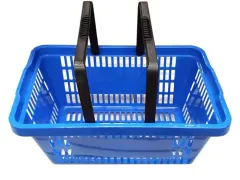 Cesto De Compras Supermercado Plástico 13L.