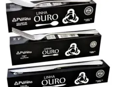 Talheres Inox Linha Ouro Restaurante Bar Buffet.