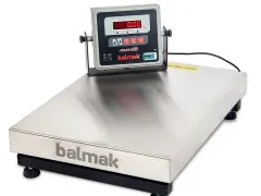Balança de Plataforma Inox Balmak BK-300I (300Kgx100g).