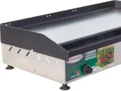 Chapeira Eletrica 220v Profissional 85x47 Inox Itajobi.